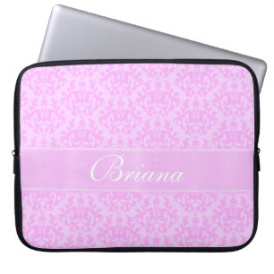 Damask Kangaroo Tass, lilac laptop fodral