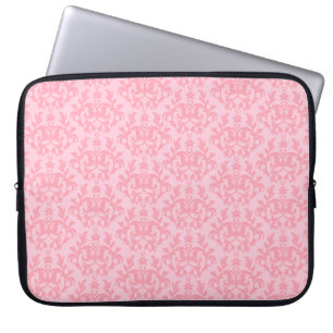 Damask "Kangaroo Tass" ljus rosa bärbar dator fodr Laptop Sleeve