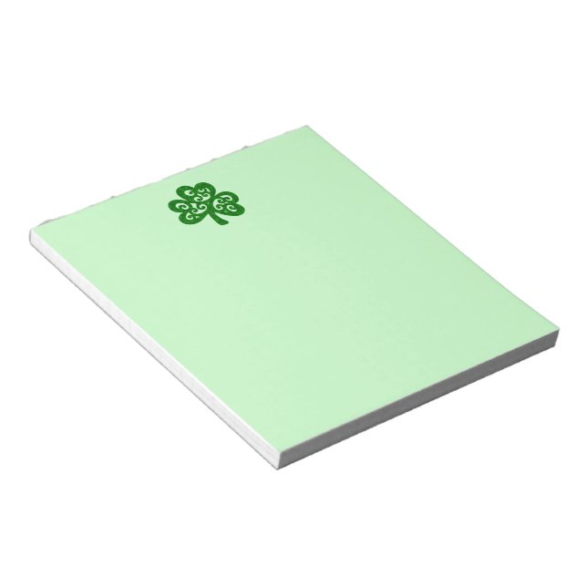 Damask Klöver Anteckningsblock (Vinklad)