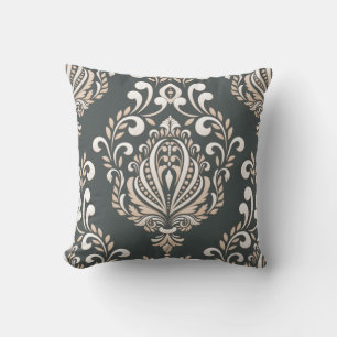 Damask Kunglig Kudde