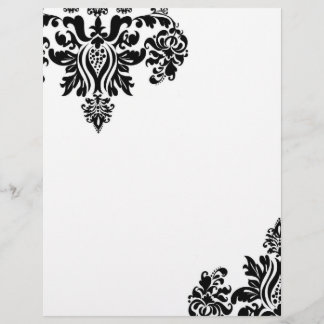 Damask Letterhead