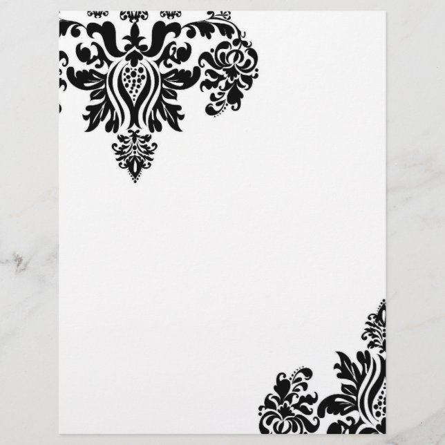 Damask Letterhead (Framsida)