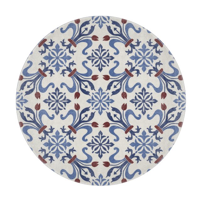 Damask Majolica Pottery Tile Design (Framsidan)