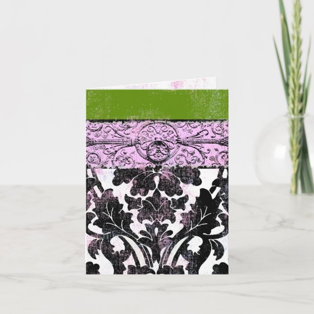 Damask Me ~ Kort / Inbjudningar (Framsida)