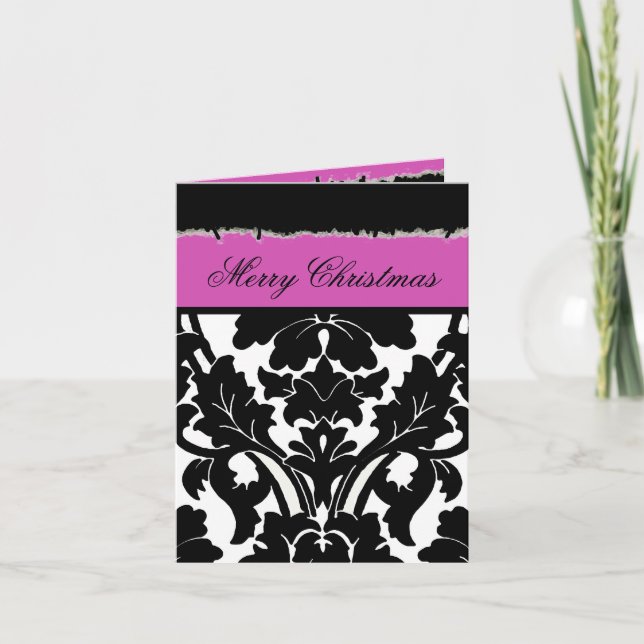 Damask Me PHOTO INSERT Julkort Helgkort (Framsida)