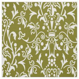 Damask Olive Tyg