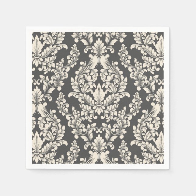 Damask Pappersservett (Framsidan)