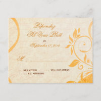 Damask Parisienne - Marmalade & Fall Spice OSA