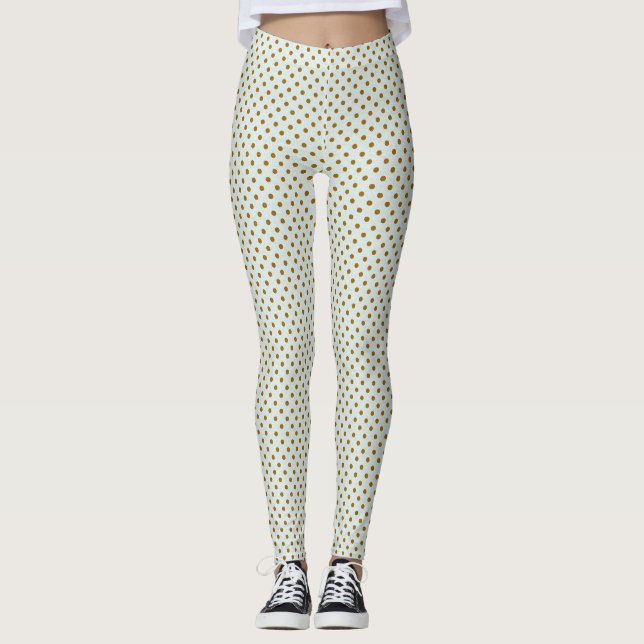 Damask Polka Leggings (Framsida)