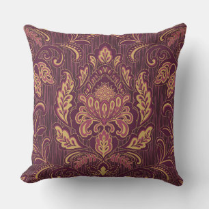 Damask Prated Dekorativ kudde