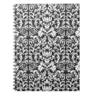 Damask Snöre Brocade Classic Tapet Anteckningsbok