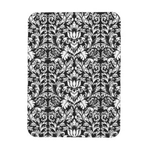 Damask Snöre Brocade Classic Tapet Magnet