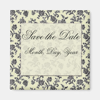 Damask Spara Datum Magnet