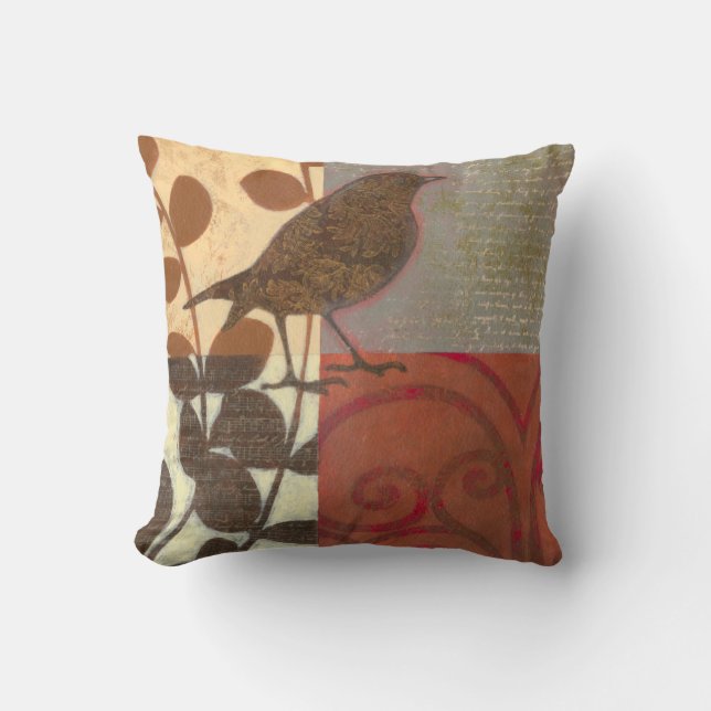 Damask Sparrow Kudde (Framsida)
