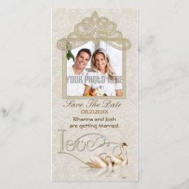 Damask Svan Elegance - Spara datum Spara Datumet