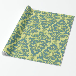 DAMASK WRAPPING PAPPER PRESENTPAPPER