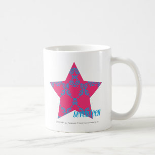 Damaskakakvälla Magenta 2 Kaffemugg