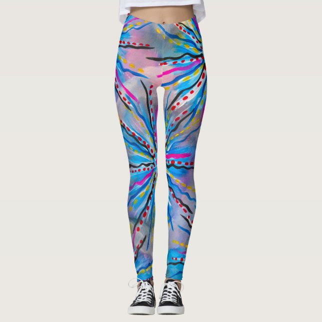 Damasker 4 leggings (Framsida)