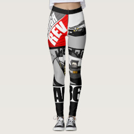 Damasker AE86 vid kickvarv Leggings