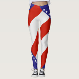 damasker-anpassningsbar färger av amerikanska leggings