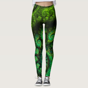 Damasker för anpassningsbar för jordkärlekFract Leggings
