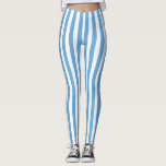 Damasker för Argentina randflagga Leggings<br><div class="desc">Argentina färgdamasker</div>