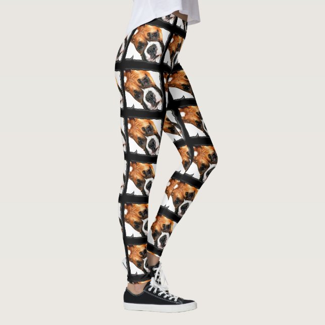 Damasker för boxarehundsport leggings (Höger)