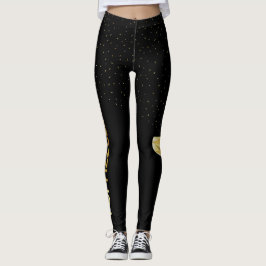 Damasker för champagne för popFizzfinka Leggings