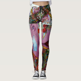 Damasker för elefantfredYoga Leggings