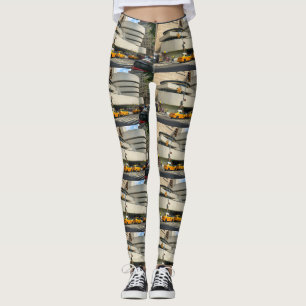 Damasker för Guggenheim museum NYC Leggings