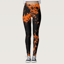 Damasker för Halloween Marshmello översvallande Leggings