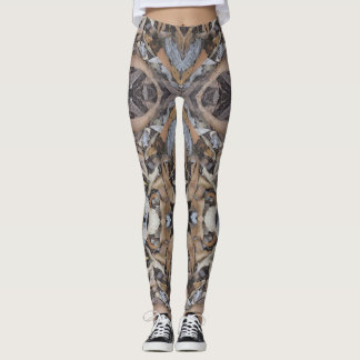Damasker för Koa lövkull Leggings