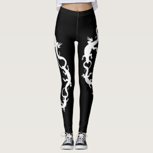 Damasker för konst för djurliv för leggings
