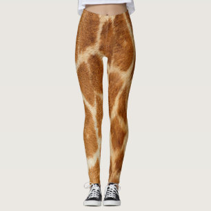 Damasker för mönster för giraffpälstryck leggings