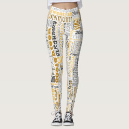 Damasker för SBM 2018 Leggings