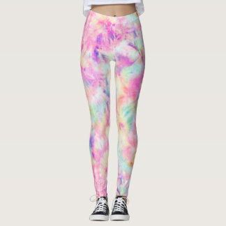 Damasker för Sherbert pastellfärgad Tiefärg Leggings