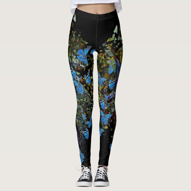 Damasker för uppståndelsesmåfiskVeggies Leggings (Framsida)