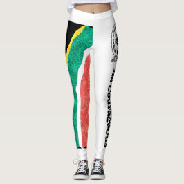 Damasker för WRWR Sydafrika Leggings