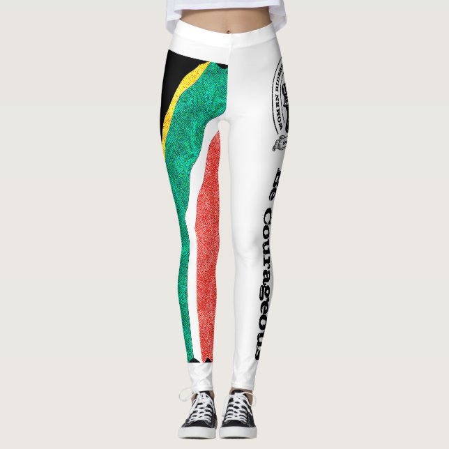 Damasker för WRWR Sydafrika Leggings (Framsida)