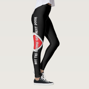 Damasker "inte för genomsnitt" för passionpinup leggings