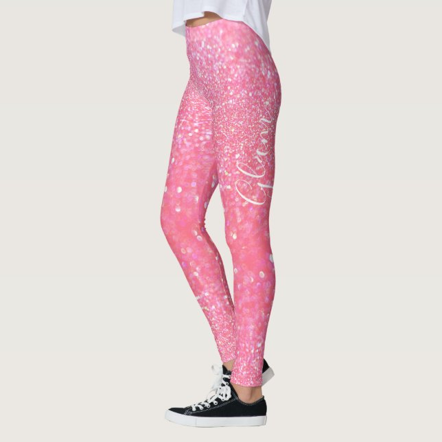 Damasker - rosor blänker Glam Leggings (Vänster)