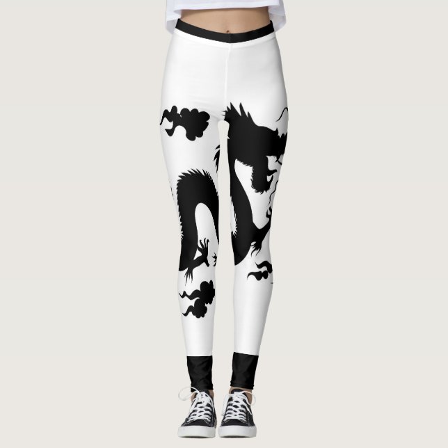 DamaskerKINESDRAKE Leggings (Framsida)