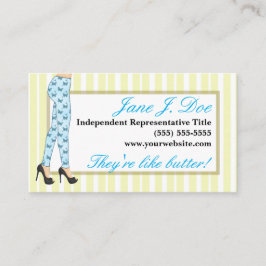 DamaskerSalar, rosor och lilor Visitkort