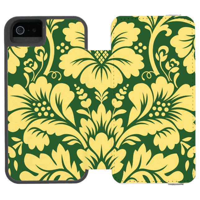 Damaskmönster 8 incipio iPhone wallet skal (Folio Öppen)