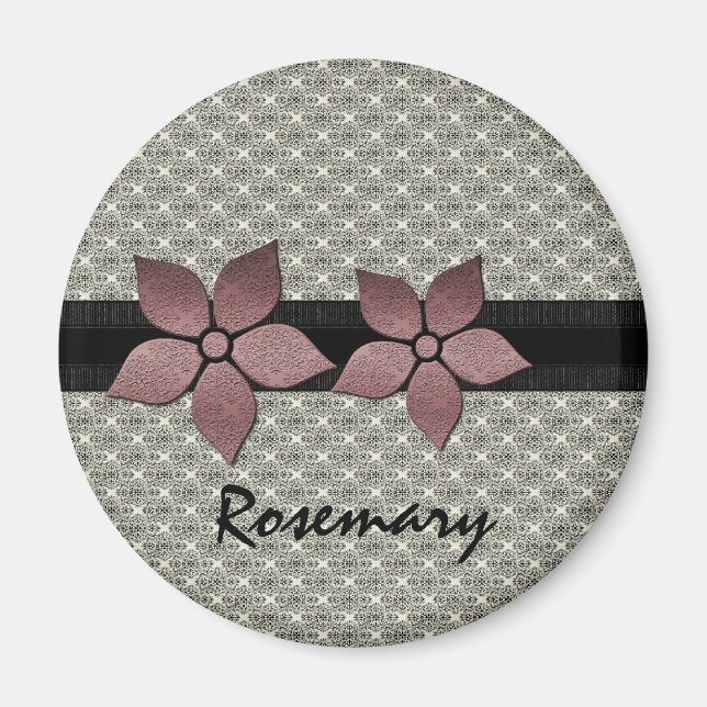 Damaskolor Stripe Gräns Magnet (Framsidan)