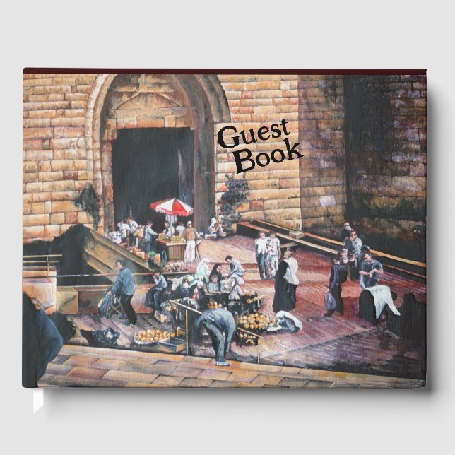 Damaskus Golden Grind, Gamla Jerusalem Guest Bok (Framsida)