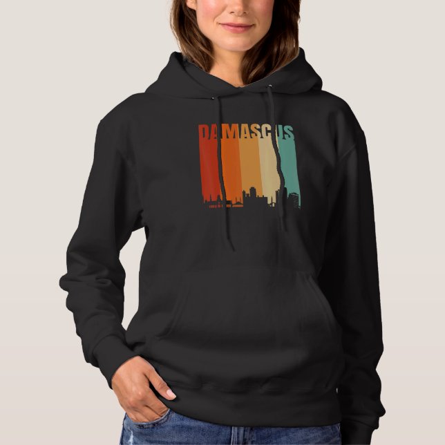 Damaskus stadsbild t shirt (Framsida)