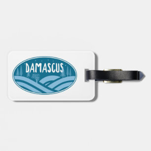 Damaskus Virginia utomhus Bagagebricka