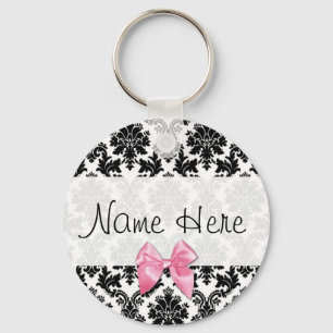 Damast med pilbågekeychain nyckelring
