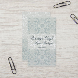 Damast virvlar runt den dröm- beställnings- visitkort